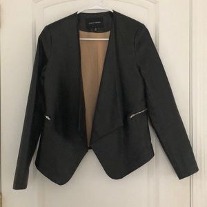 Faux Leather Blazer / Jacket. New with Tags.